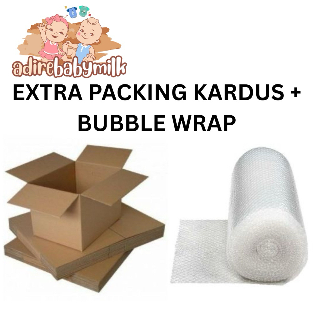 

EXTRA PACKING KARDUS + BUBBLE WRAP