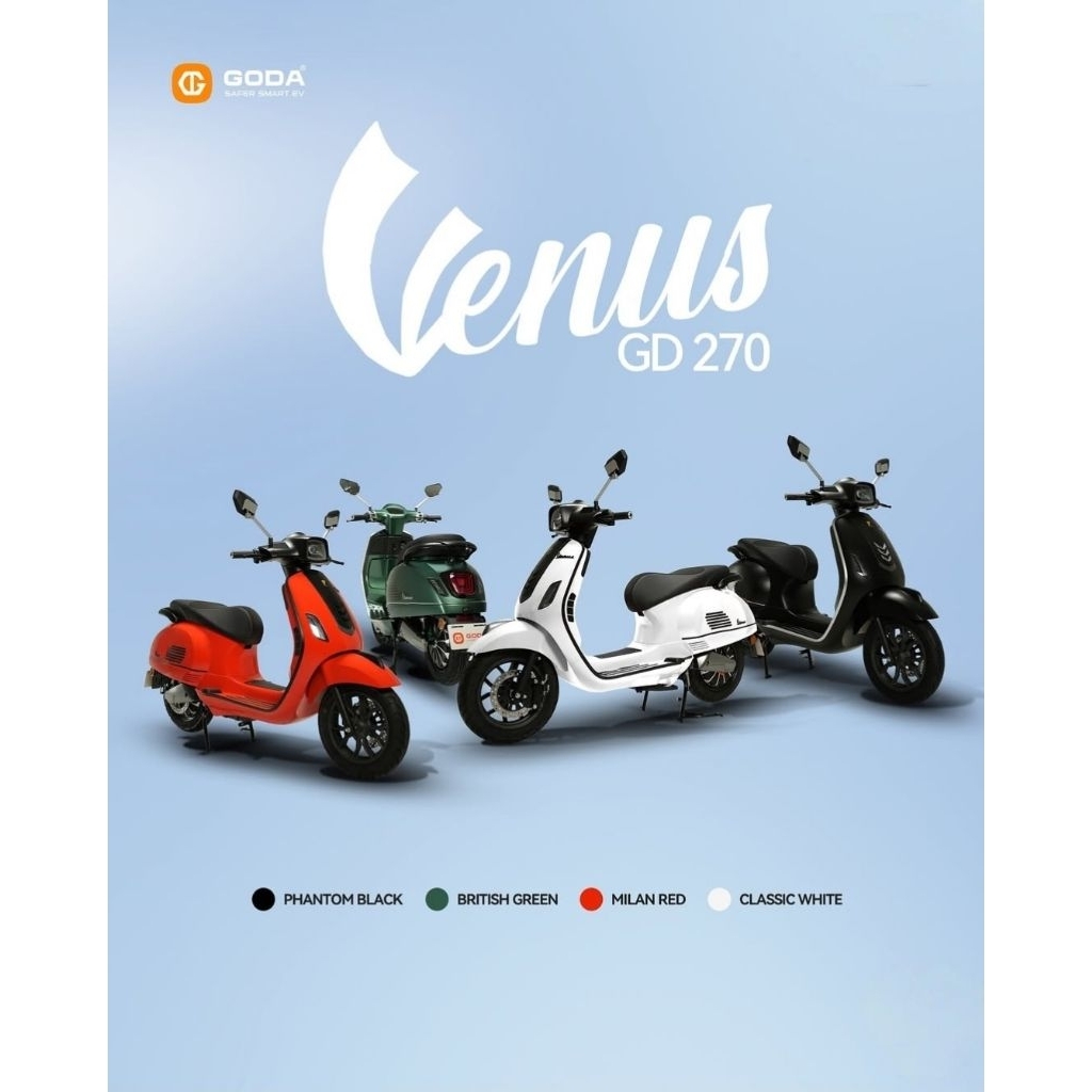 New Motor Listrik Goda 270 Venus 3000W Garansi Resmi