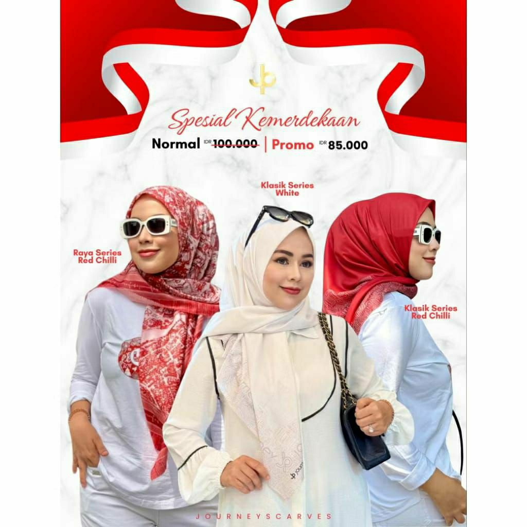 JOURNEY SCRAF_JOURNEY KEMERDEKAAN SERIES_HIJAB JOURNEY ORI_HIJAN JOURNEY BARU