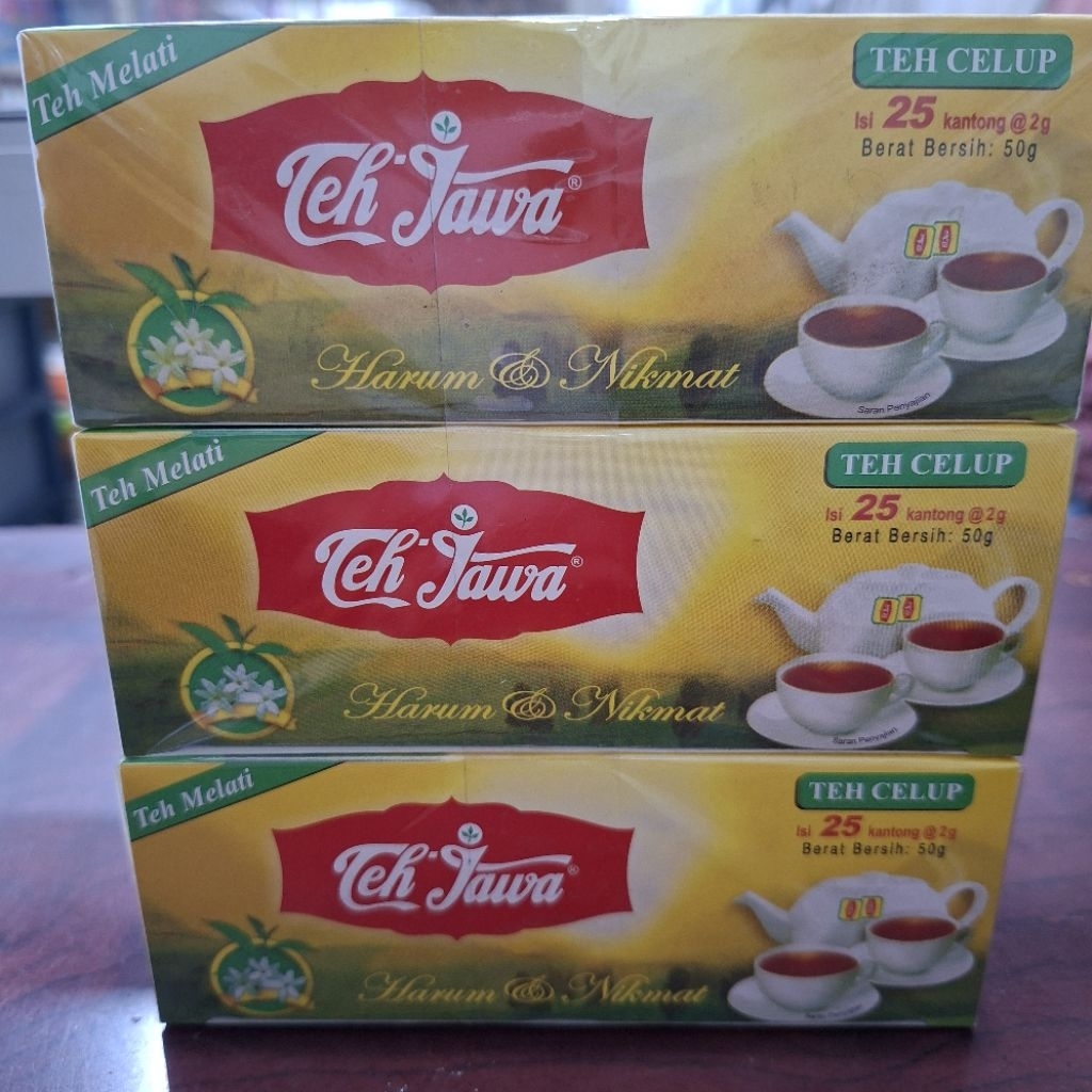 

Teh Jawa Melati 25kantong@2g Beli2GRATIS1 SESUAI FOTO
