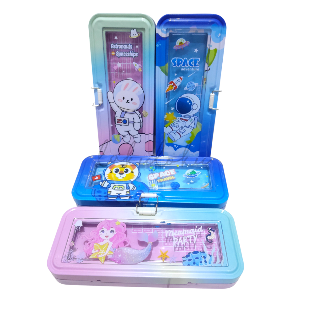 

Tempat Pensil Susun / Tepak Seng Kaleng Fancy ZL-171