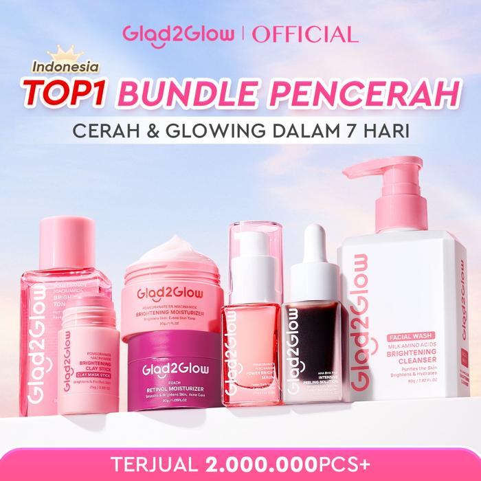 PAKET KOSMETIK GLAD2GLOW RESELLER