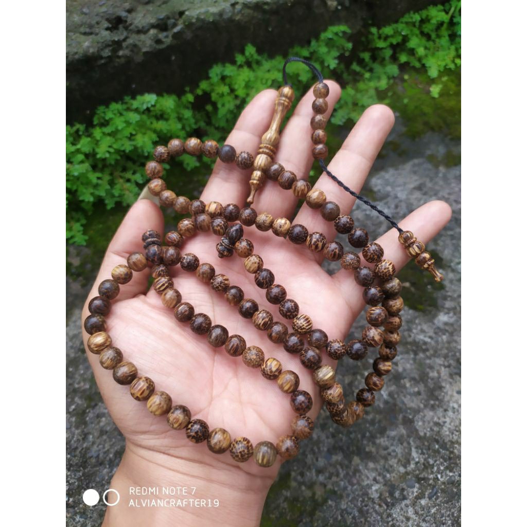 TASBIH KAYU GAHARU ASLI ORIGINAL KWALITAS TERBAIK