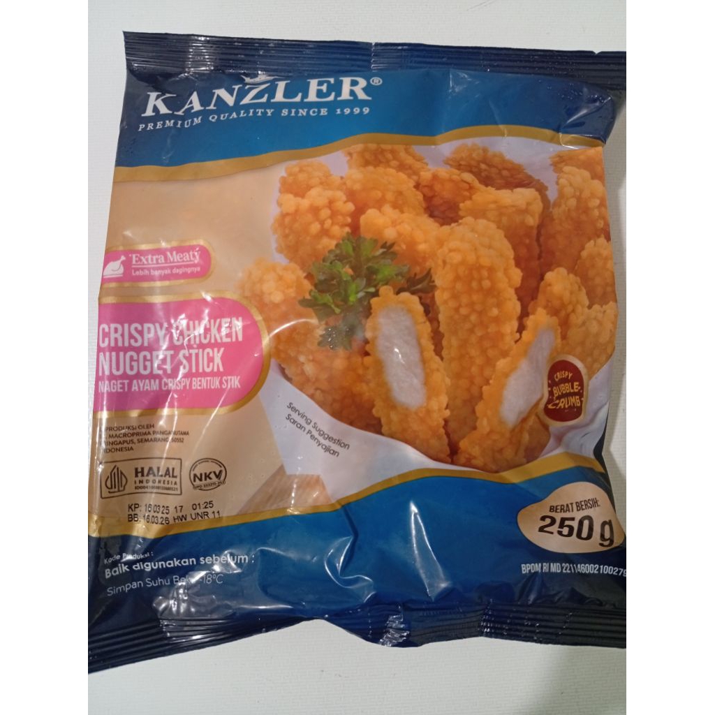 

Kanzler Crispy Chicken Stik Bubble 250g