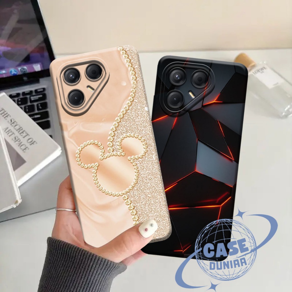 Case Kartun lucu Untuk semua type hp Tecno 7 Spark 10 Pro Spark 30C Spark GO 1 Pova 6 Pova Neo 3 ter