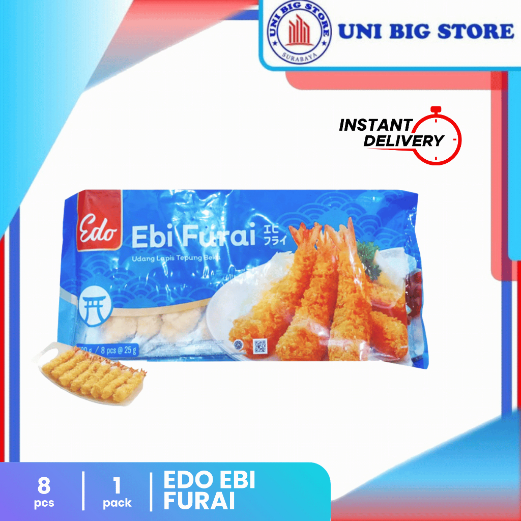 

Edo Ebi Furai 8 Pcs Tempura Udang