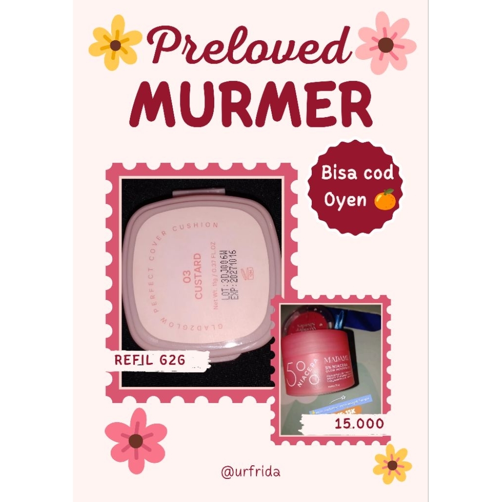 Preloved Madame Gie Moisturizer