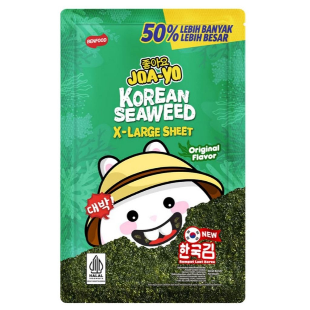 

[ 3 Pcs ] Joa-Yo Rumput Laut Korea 5gr