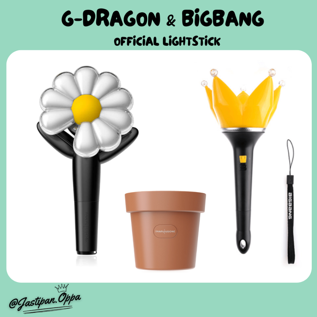 [READY STOCK] LIGHTSTICK G-DRAGON, BIGBANG, CRADLE OFFICIAL - DAISYBONG INA - LS GD BIGBANG INA