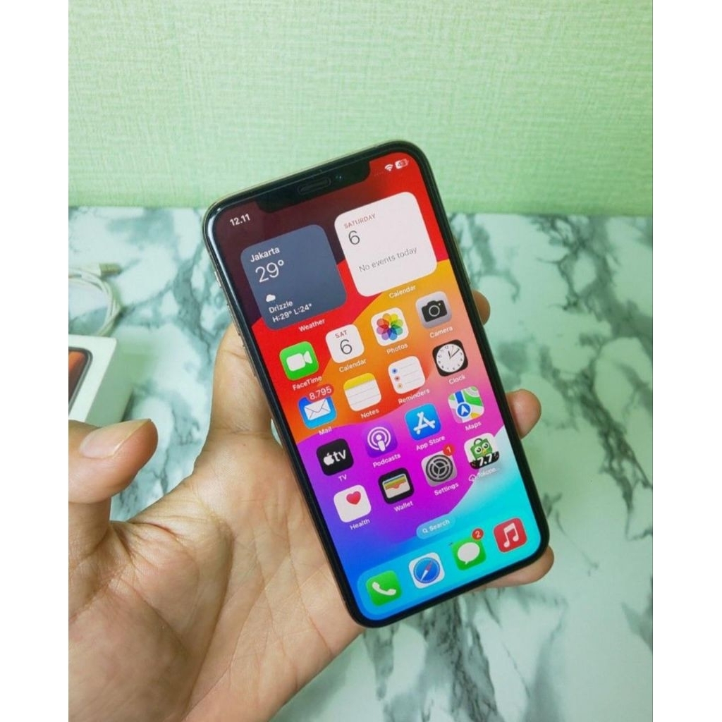 iPhone xs original inter us 256gb all gsm seken second normal