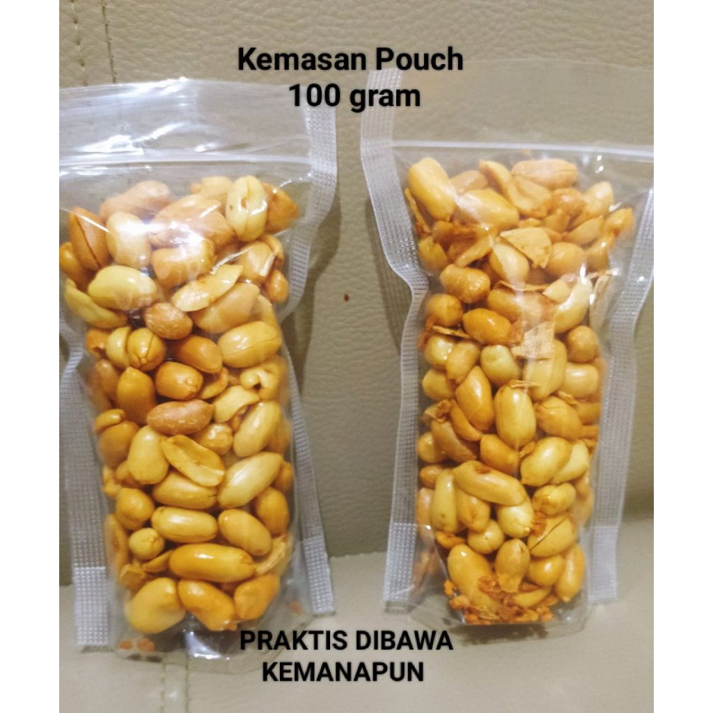 

Kemasan POUCH! KACANG BAWANG enak, gurih dan renyah (100gram)