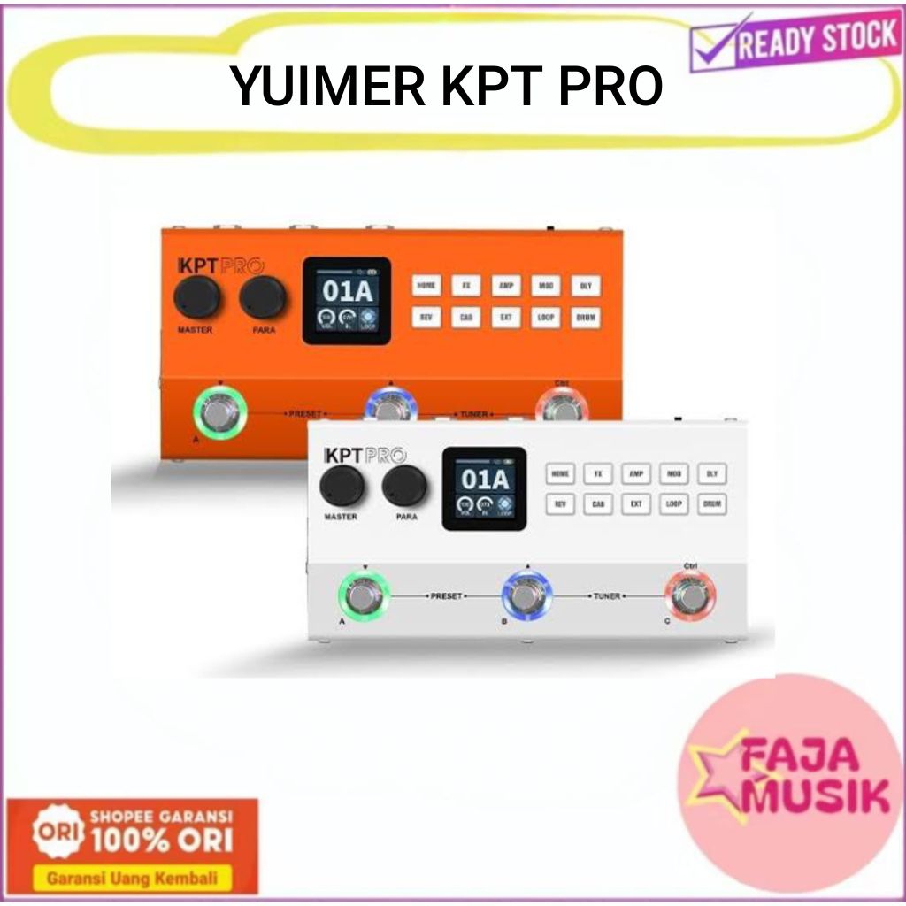 Efek Gitar Yuimer KPT Pro Efek Gitar dan Bass Effect Guitar and Bass Amp