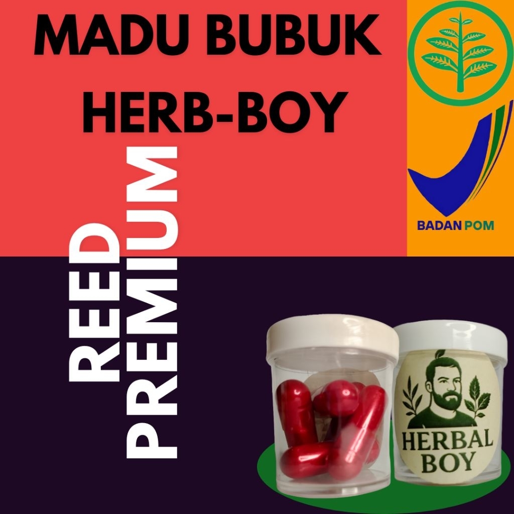 

[PREMIUM] MADU BUBUK HERBBOY REED ISI 5