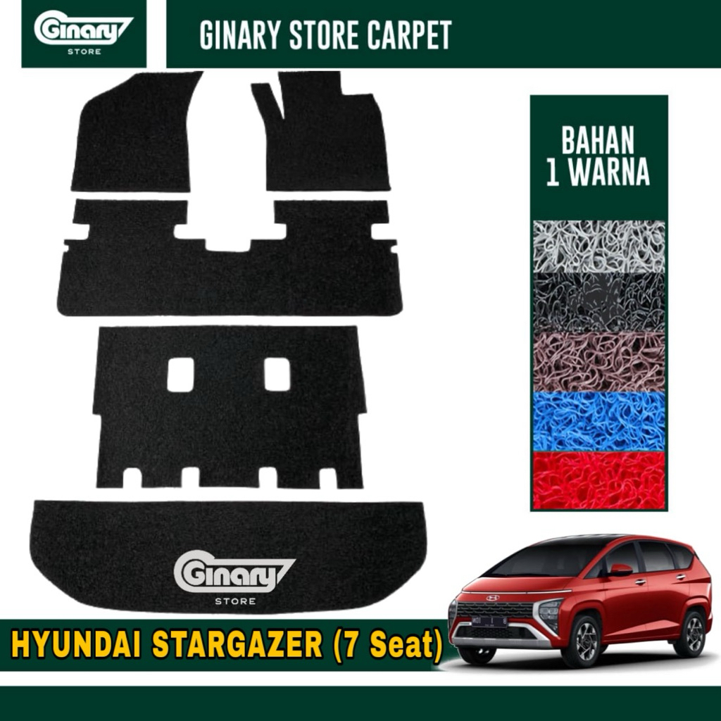 Karpet Mobil Mie Hyundai STARGAZER (7 Seat) / Karpet Mie Mobil Hyundai STARGAZER (7 Seat)