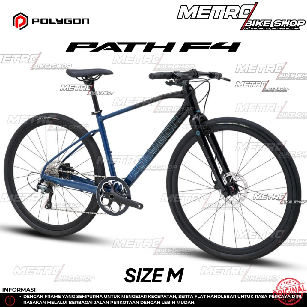 Polygon Path F4 Size M Sepeda urban Sepeda commuter Urban Bike