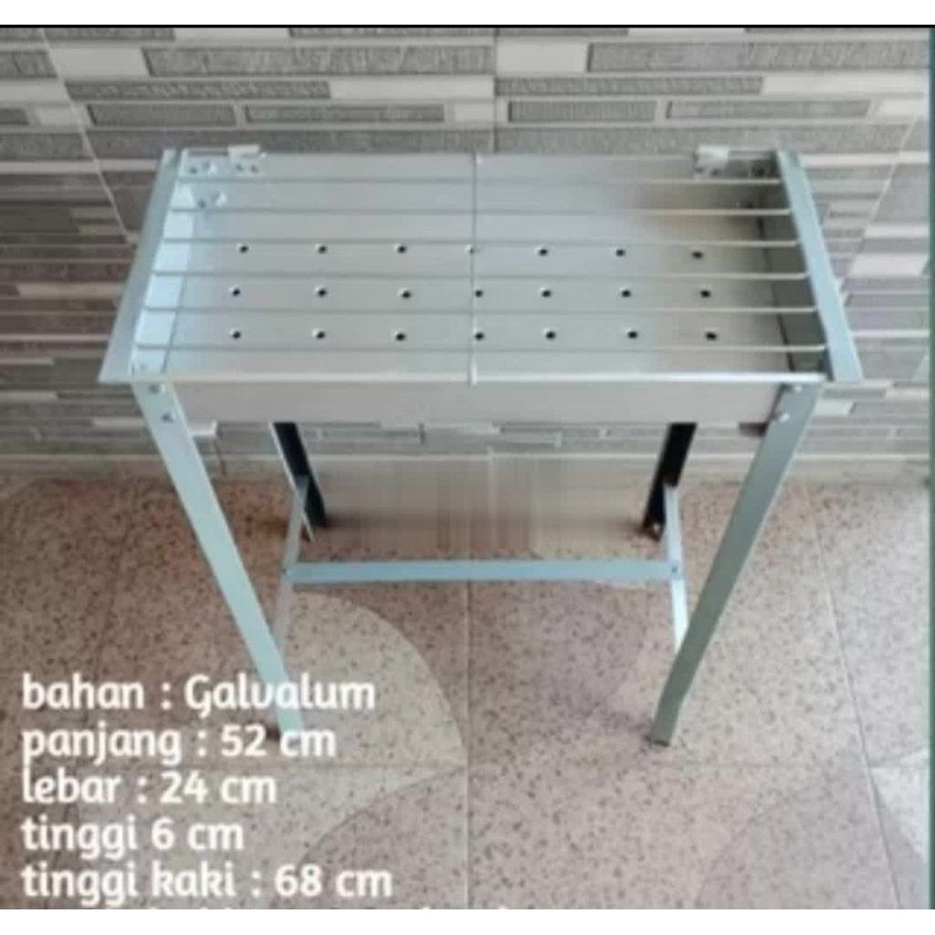 Bakaran sate/panggangan sate /ikan/ayam/jagung.bisa buka tutup