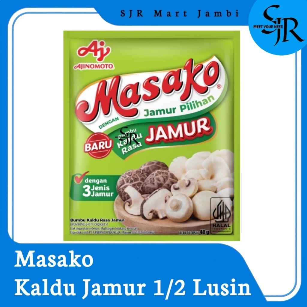 

[Penyedap] Masako Bubuk Rasa Sapi 10gr | Kemasan sachet 1/2 Lusin