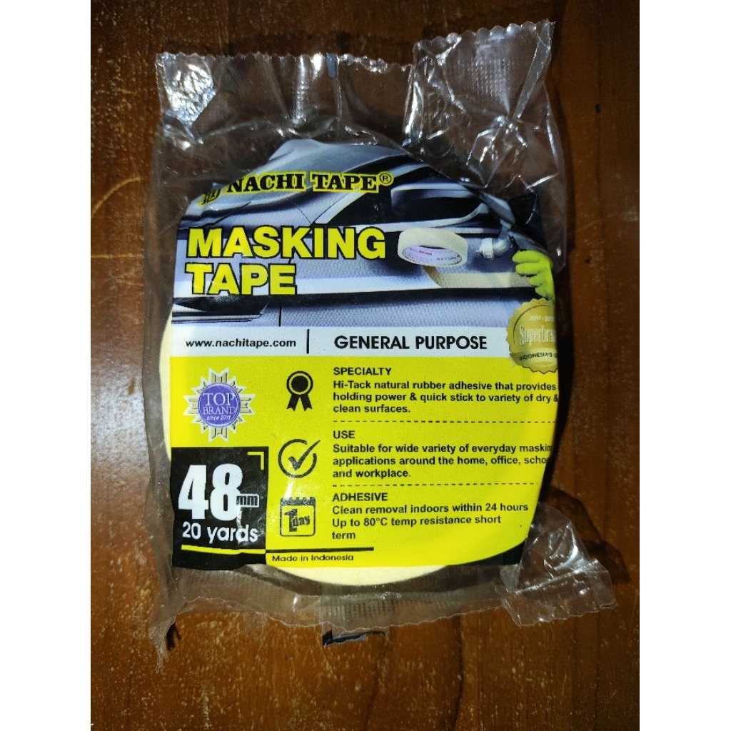 

SOLASI KERTAS NACHI MASKING TAPE 48mm 2in