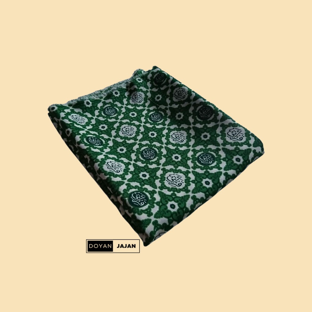 Kain Batik Sekolah Seragam Tpq Qiroati Hijau Premium Motif Elegan