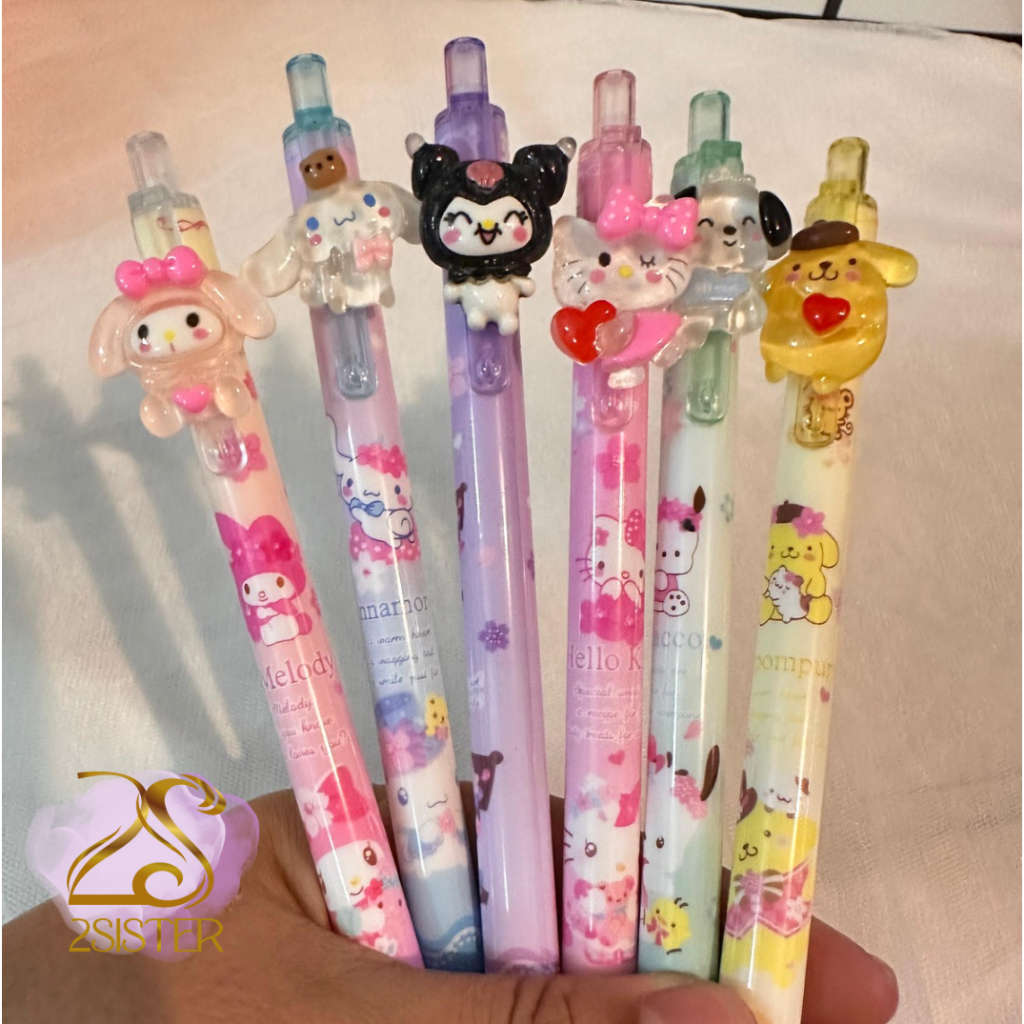 

2 Sister | Pulpen Mekanik Akrilik Sanrio Kuromi / pulpen The avengers