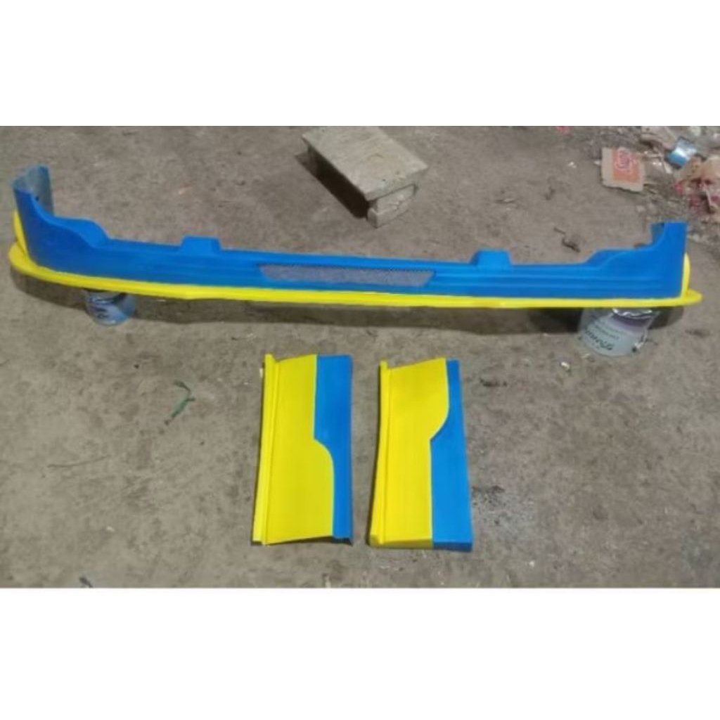 winglet bemper tambah canter elef dina dutro ragasa