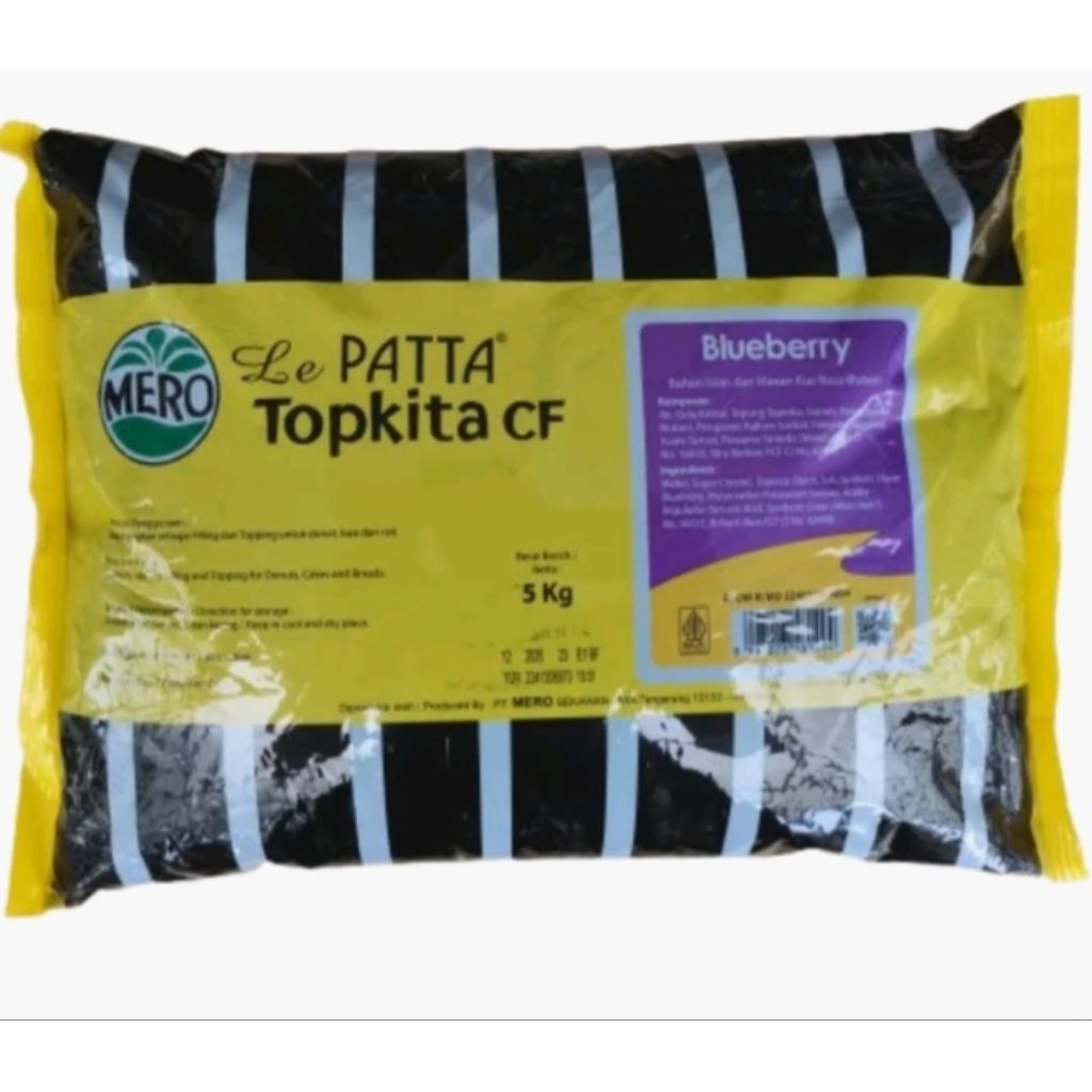 

Selai Roti Blueberry Lepata 5kg I BaliSupply.Co