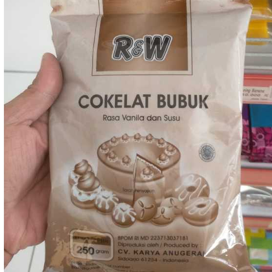 

Rajawali Coklat Bubuk R&W Coklat Bubuk 250gr