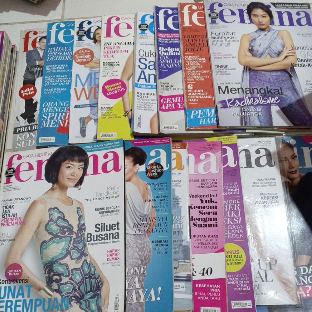 Majalah Femina preloved