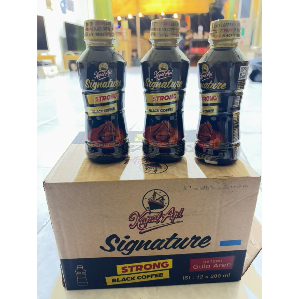 

Kapal Api Signatur Botol 1 Dus isi 12 Pcs