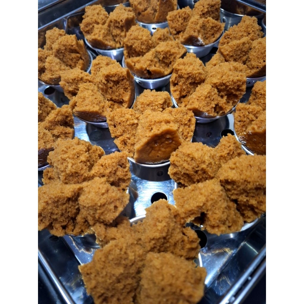 

Bolu Kukus Gula merah, Bolu Kukus Mekar isi 6pcs Uk. Besar