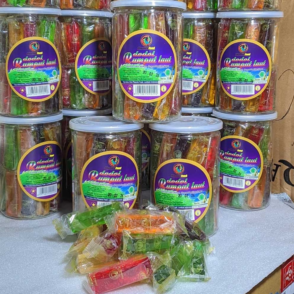 

Disc HALAL Kinjo Jelly Dodol Free Toples Isi 355gr Jelly Kinjo Viral Isian 355gr Toples