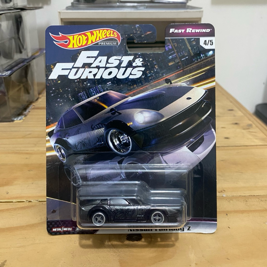 Hotwheels Nissan Fairlady Z Fast Furious Fast Rewind Bubble Not Mint