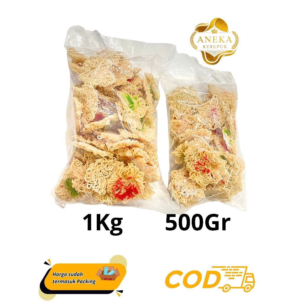 

KERUPUK MENTAH/KERECEK PERTULO KEMBANG RASA BAWANG