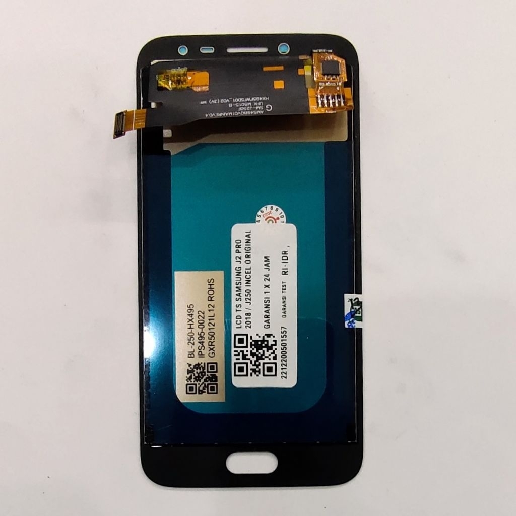 LCD TS SAMSUNG J2 PRO / J250 / LCD TOUCHSCREEN SAMSUNG J2 PRO 2018 / LCD SAMSUNG J250 ORIGINAL PRESI