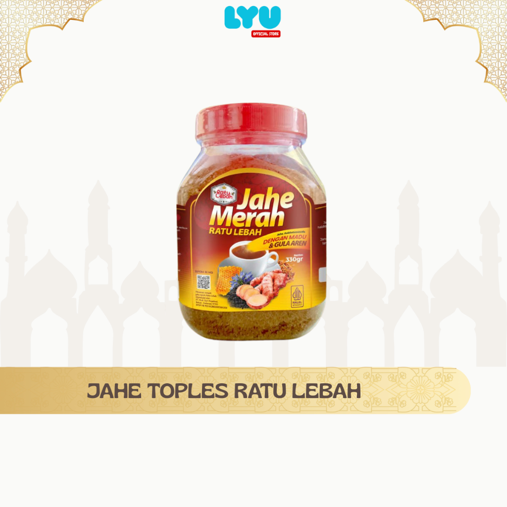 

JAHE MERAH RATU LEBAH 330GR – MINUMAN HERBAL | PENGHANGAT TUBUH | DENGAN MADU & GULA AREN | HALAL & BPOM