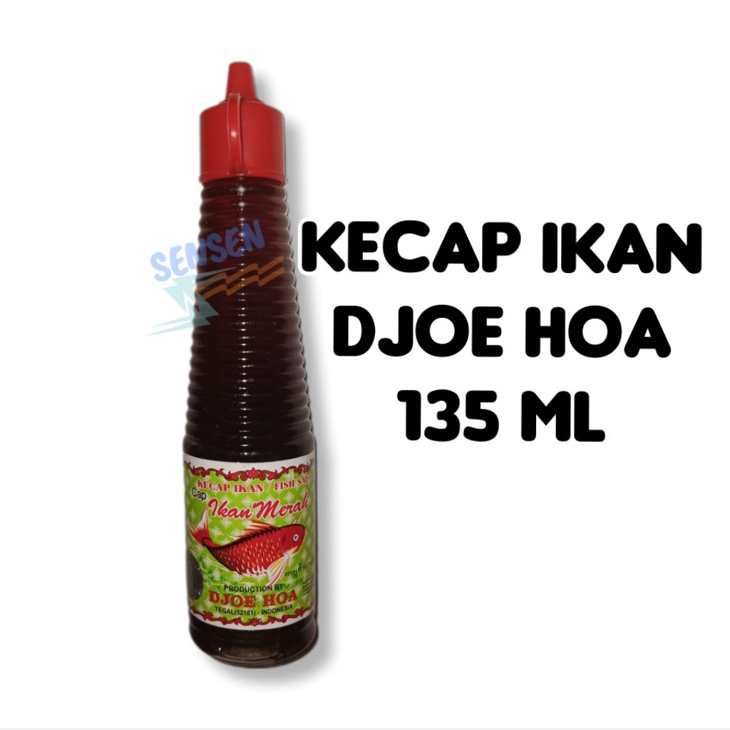 

Kecap ikan Djoe Hoa 135 ML cap Ikan Merah