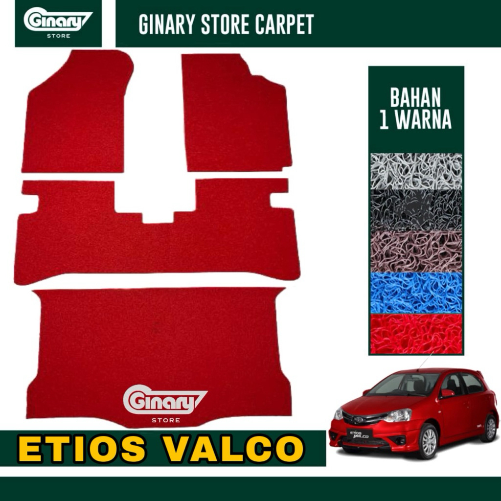Karpet Mobil Mie ETIOS VALCO 2013-2017 / Karpet Mie Mobil ETIOS VALCO 2013-2017