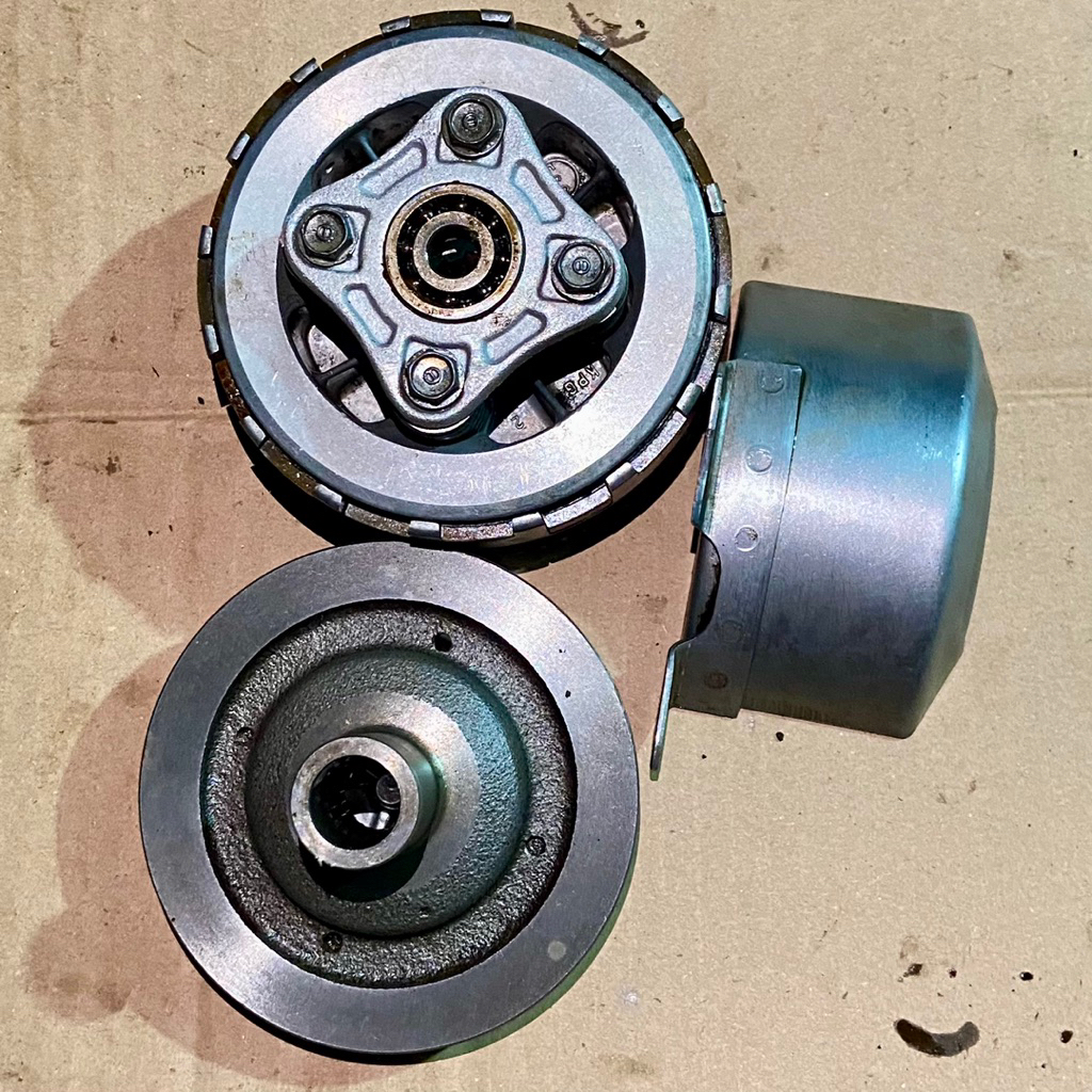 Rumah kopling rongsel hes kopling set balancer supra xx supra v second original copotan