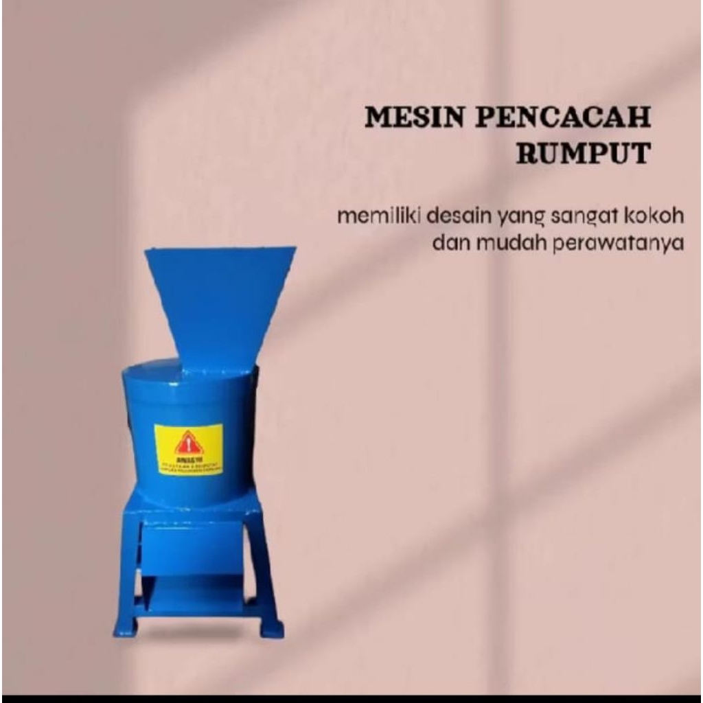 mesin pencacah rumput pakan ternak