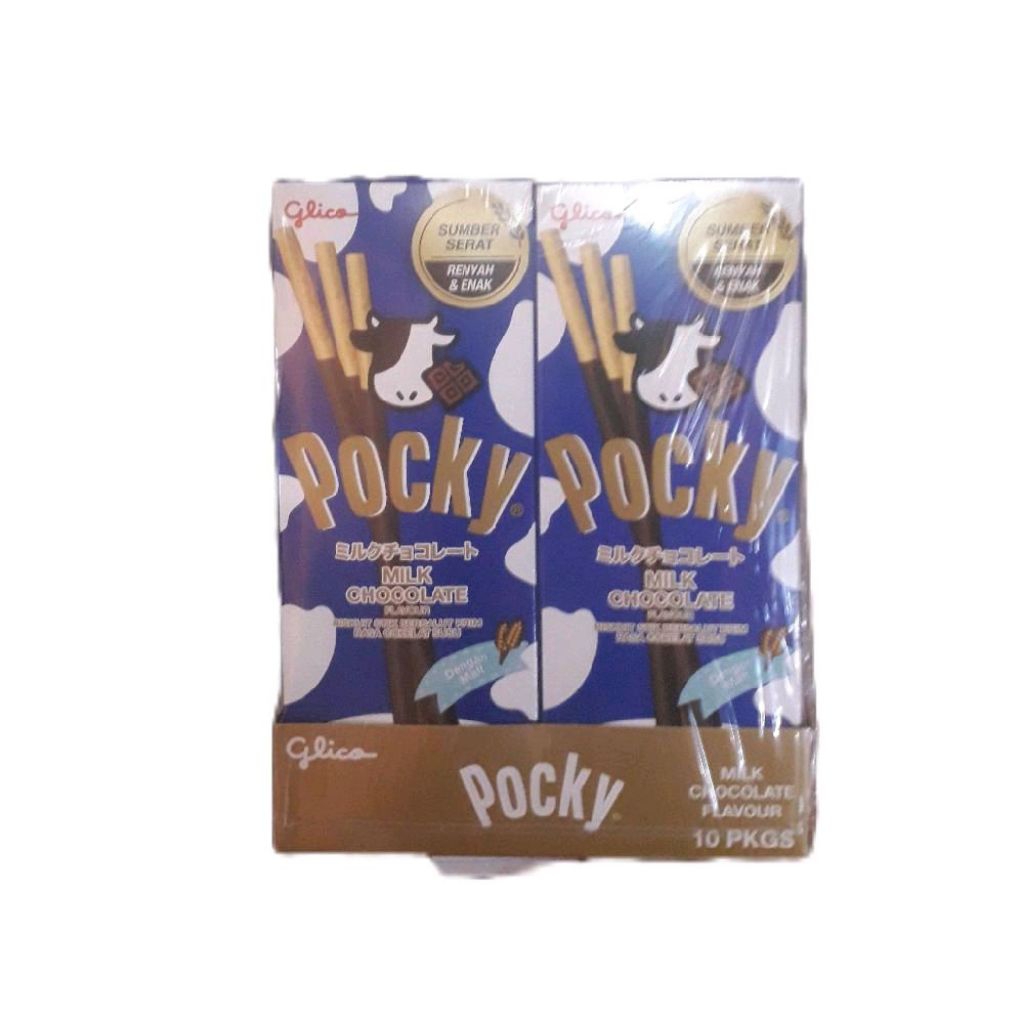 

Pocky Milk Chocolate Mini Pack 21 gr x 10 pcs per Box