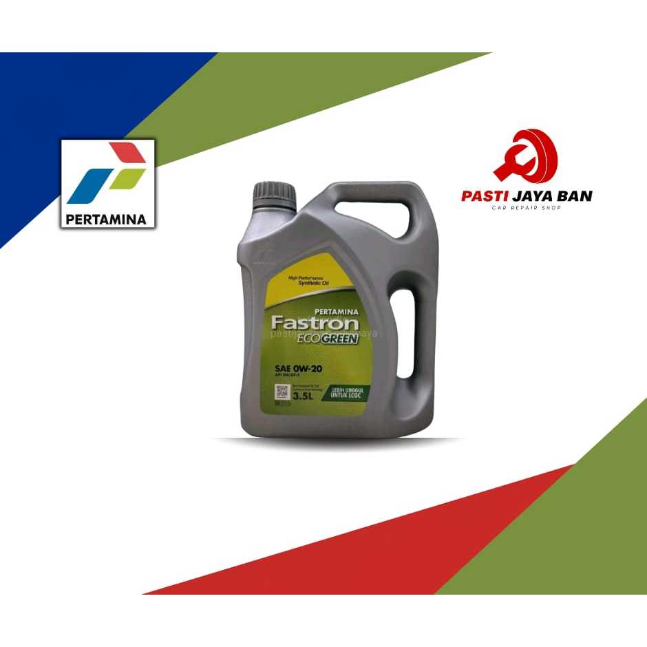 FASTRON ECO GREEN 0W-20 4liter