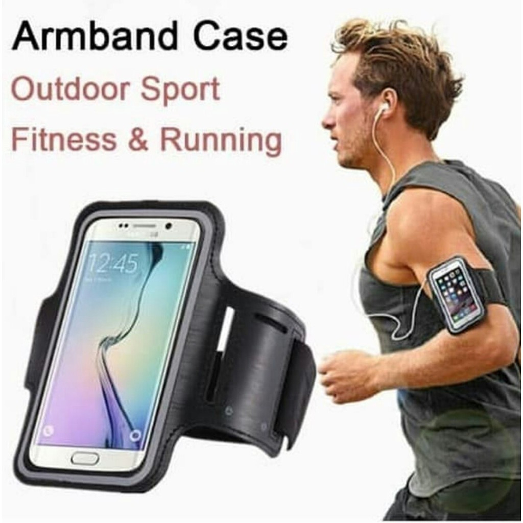 Tas Lengan Olahraga ArmBand Sport Universal Arm Band Sports Holder HP Lengan Tangan