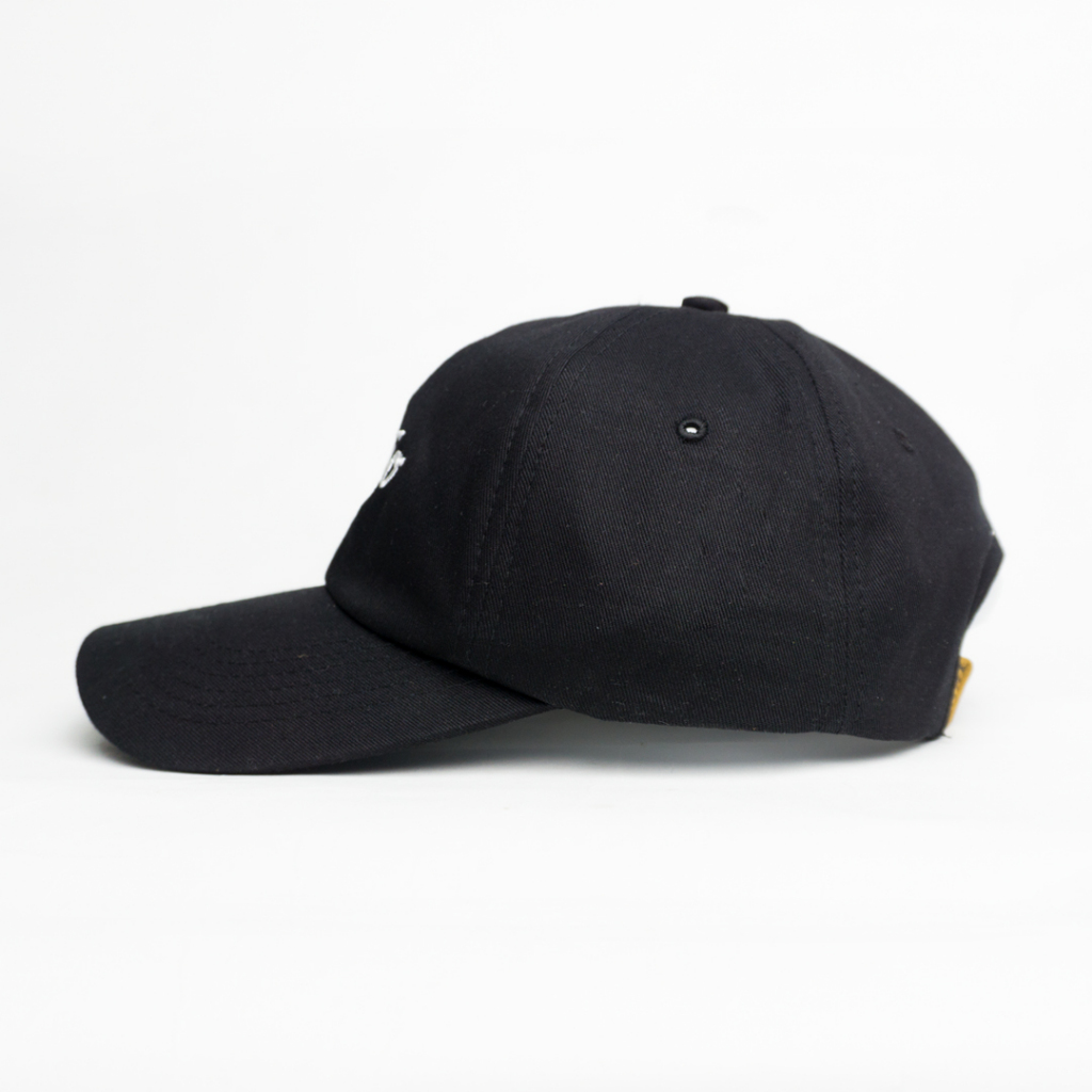 [FREE BOX] Troy Company Polo Cap Black Troyssy - Topi Baseball Hitam BC 3270