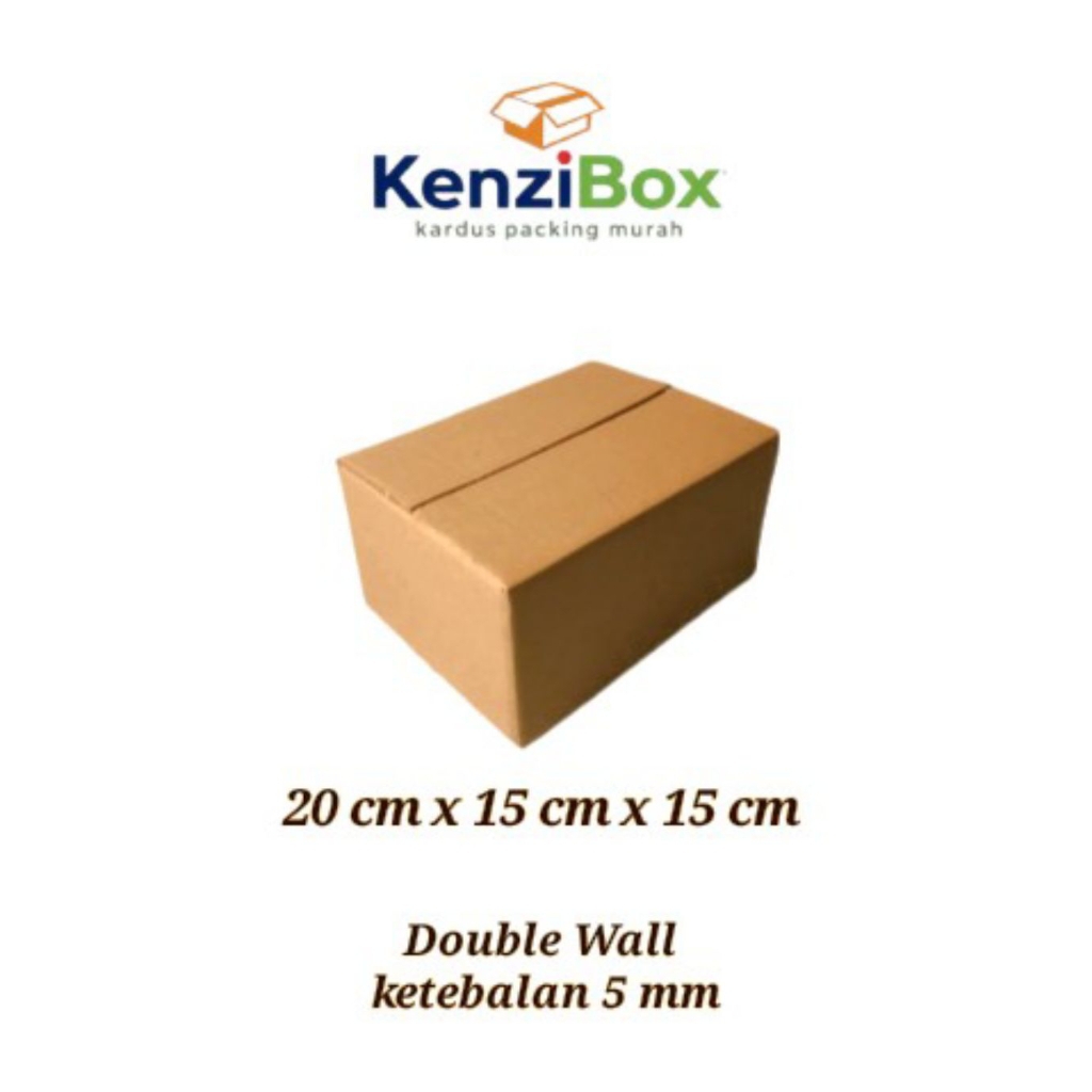 

kardus/karton/box uk. 20 x 15 x 15 cm Double Wall