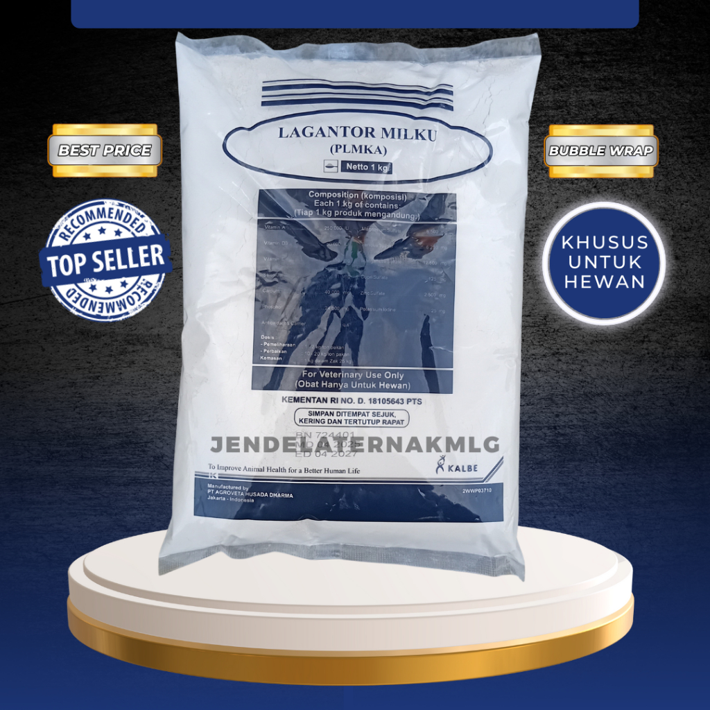 LAGANTOR MILKU 1kg - Mineral Premix Untuk Penggemukan Dan Sapi Perah