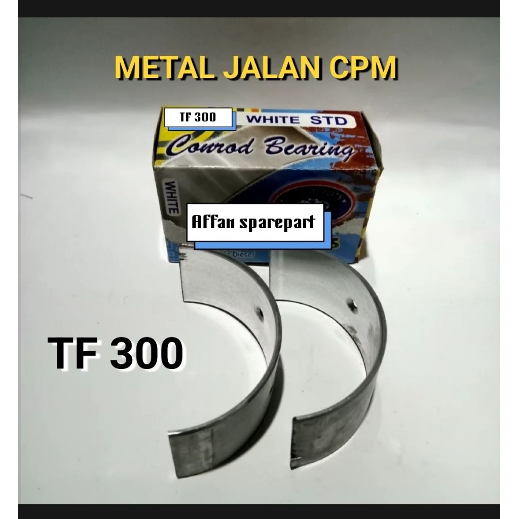 METAL JALAN CPM CRANK PIN METAL JALAN TF 300 STD MESIN DIESEL YANMAR ( 30 PK ) ASLI DIAMOND