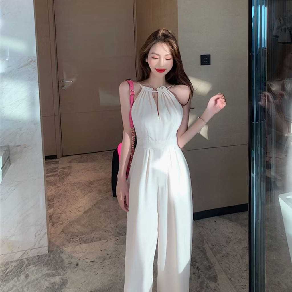 JUMPSUIT TSUNA CASUAL - Jumpsuit Wanita Korean Style Kekinian
