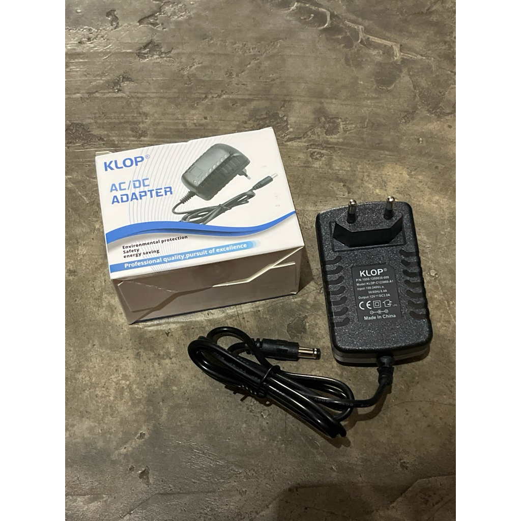 Adaptor 12Volt 3 Ampere Klop