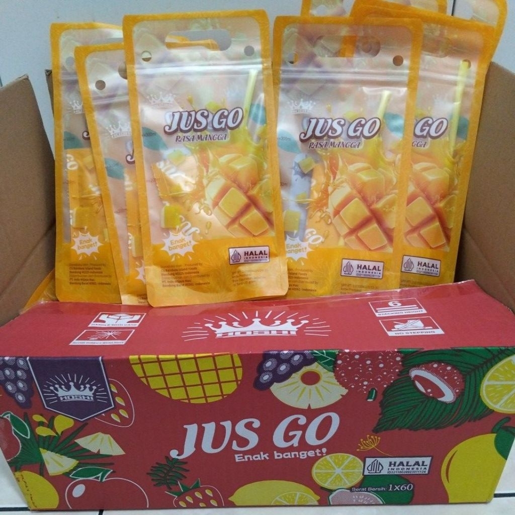 

JUS GO Pouch 30gram Halal