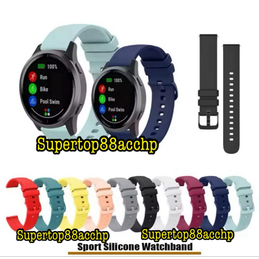 Strap Smartwatch Garmin Venu 3S/Garmin Venu 4 41mm Rubber Silikon Silicone